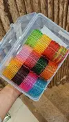 Trending Jelly Finish Glass Bangles Combo Set Exporters In India